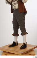  Photos Man in Historical Medieval Suit 4 15th century Medieval Clothing leg lower body trousers 0002.jpg